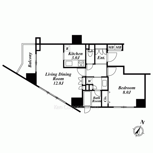 Property Blueprint /rent/tokyoapartment/search/results/155466/2007080581.html