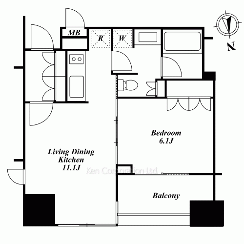 Property Blueprint /rent/tokyoapartment/search/results/155600/2007080928.html
