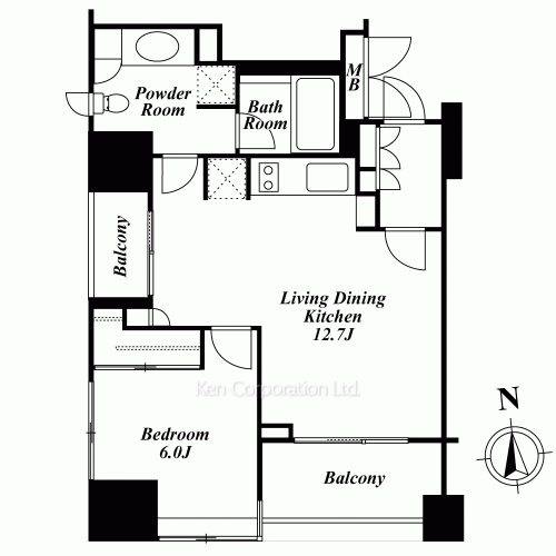 Property Blueprint /rent/tokyoapartment/search/results/155600/2007080942.html