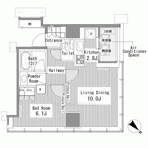 Property Blueprint /rent/tokyoapartment/search/results/153225/2007090072.html