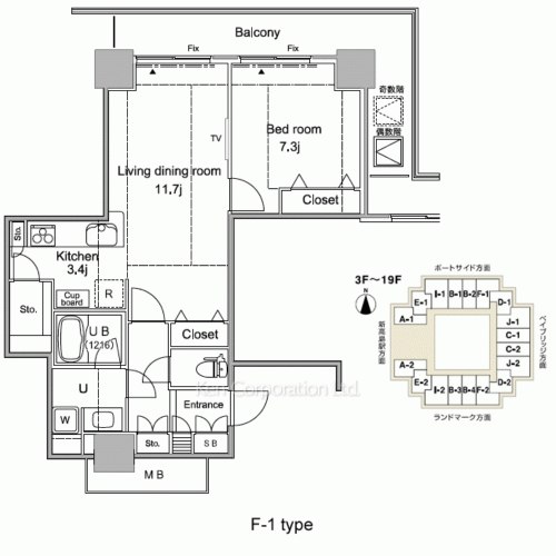 Property Blueprint /rent/yokohamaapartment/search/results/155711/2007090376.html