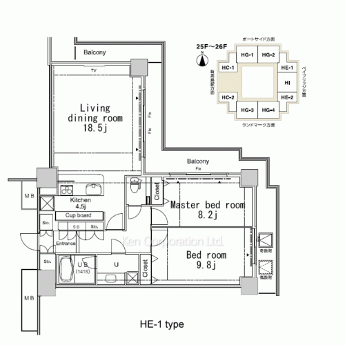 Property Blueprint /rent/yokohamaapartment/search/results/155711/2007090554.html