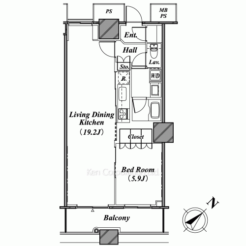 Property Blueprint /rent/tokyoapartment/search/results/155762/2007090751.html