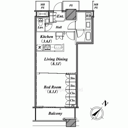 Property Blueprint /rent/tokyoapartment/search/results/155762/2007090757.html