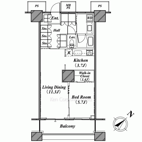 Property Blueprint /rent/tokyoapartment/search/results/155762/2007090799.html