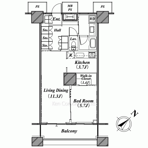 Property Blueprint /rent/tokyoapartment/search/results/155762/2007090802.html