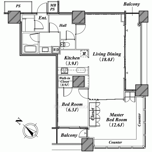 Property Blueprint /rent/tokyoapartment/search/results/155762/2007090851.html