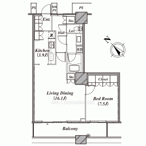 Property Blueprint /rent/tokyoapartment/search/results/155762/2007090880.html