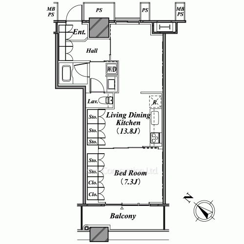 Property Blueprint /rent/tokyoapartment/search/results/155762/2007090887.html