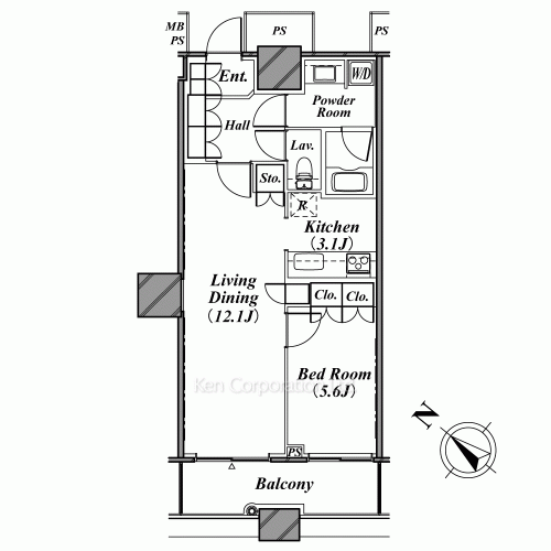 Property Blueprint /rent/tokyoapartment/search/results/155762/2007090894.html