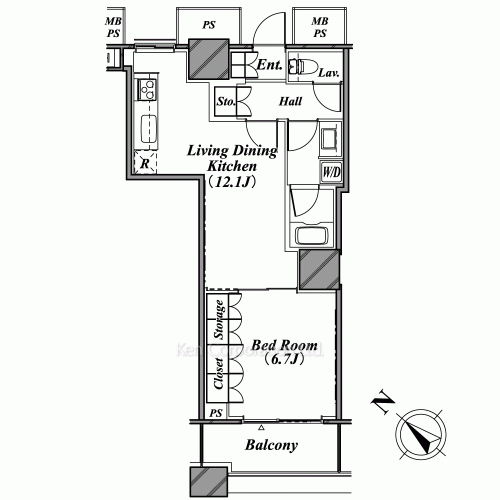 Property Blueprint /rent/tokyoapartment/search/results/155762/2007090912.html