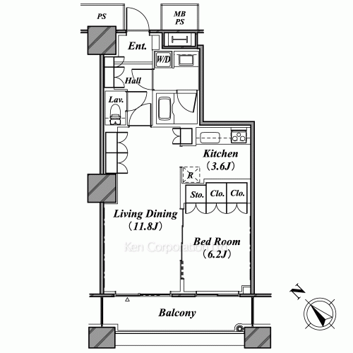 Property Blueprint /rent/tokyoapartment/search/results/155762/2007090937.html