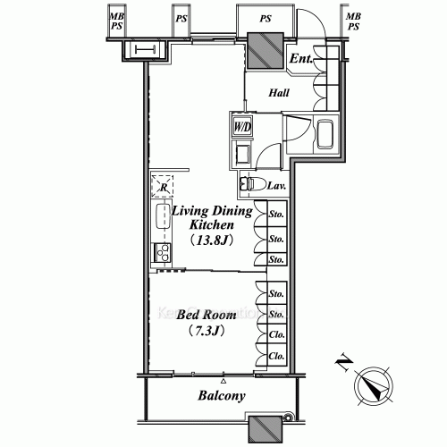 Property Blueprint /rent/tokyoapartment/search/results/155762/2007091023.html