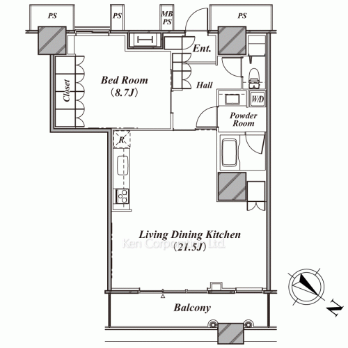 Property Blueprint /rent/tokyoapartment/search/results/155762/2007091078.html
