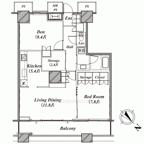 Property Blueprint /rent/tokyoapartment/search/results/155762/2007091085.html