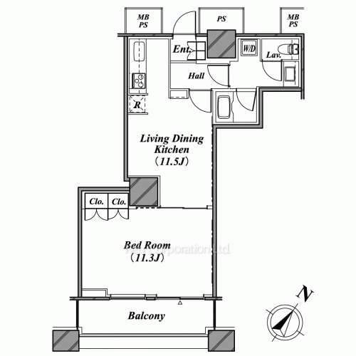 Property Blueprint /rent/tokyoapartment/search/results/155762/2007091137.html