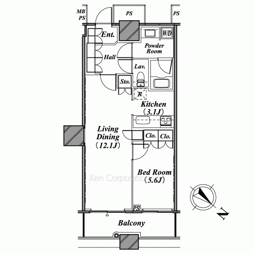 Property Blueprint /rent/tokyoapartment/search/results/155762/2007091317.html