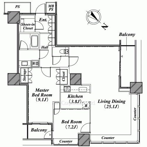 Property Blueprint /rent/tokyoapartment/search/results/155762/2007091330.html