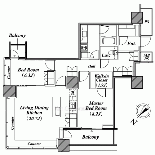 Property Blueprint /rent/tokyoapartment/search/results/155762/2007091421.html