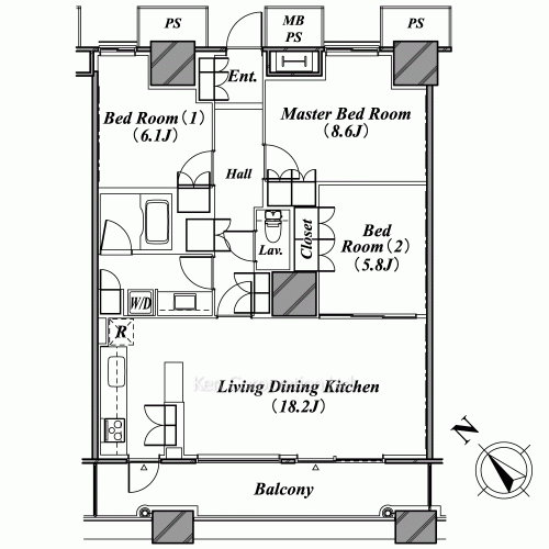 Property Blueprint /rent/tokyoapartment/search/results/155762/2007091434.html