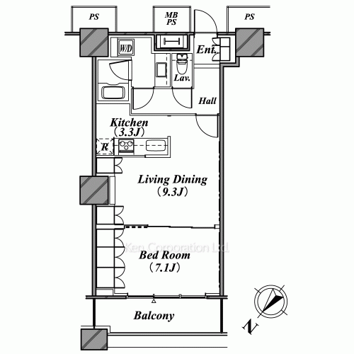 Property Blueprint /rent/tokyoapartment/search/results/155762/2007091598.html