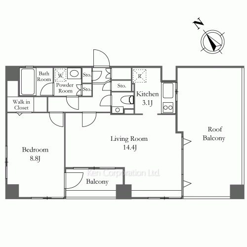 Property Blueprint /rent/tokyoapartment/search/results/156129/2007100349.html