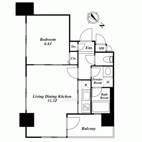 Property Blueprint /rent/tokyoapartment/search/results/156129/2007100354.html