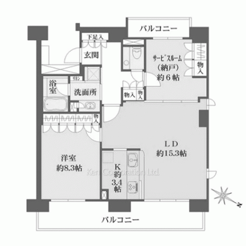 Property Blueprint /rent/tokyoapartment/search/results/156156/2007100373.html