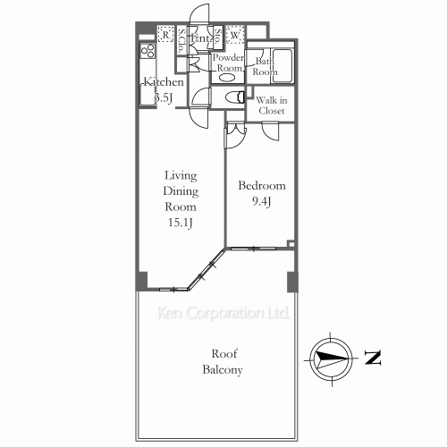 Property Blueprint /rent/tokyoapartment/search/results/149276/2007100897.html