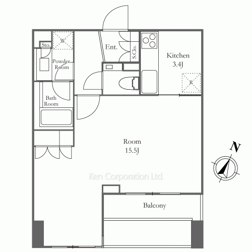 Property Blueprint /rent/tokyoapartment/search/results/156832/2007120068.html