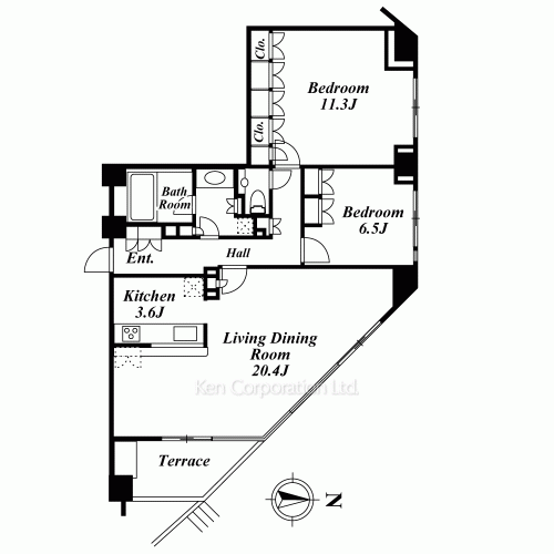 Property Blueprint /rent/tokyoapartment/search/results/156906/2007120318.html