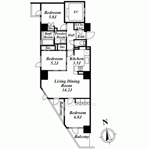 Property Blueprint /rent/tokyoapartment/search/results/156929/2007120668.html