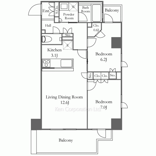 Property Blueprint /rent/tokyoapartment/search/results/156929/2007120672.html