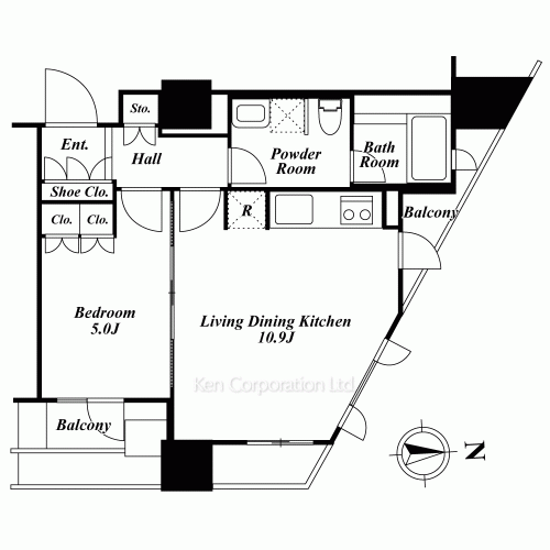 Property Blueprint /rent/tokyoapartment/search/results/156929/2007120707.html