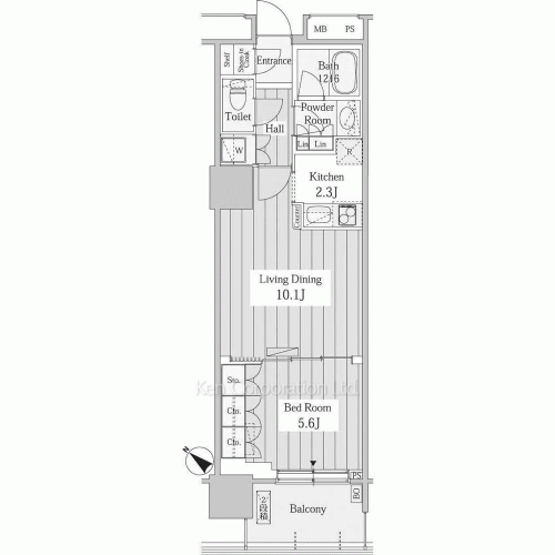 Property Blueprint /rent/tokyoapartment/search/results/157218/2008020017.html
