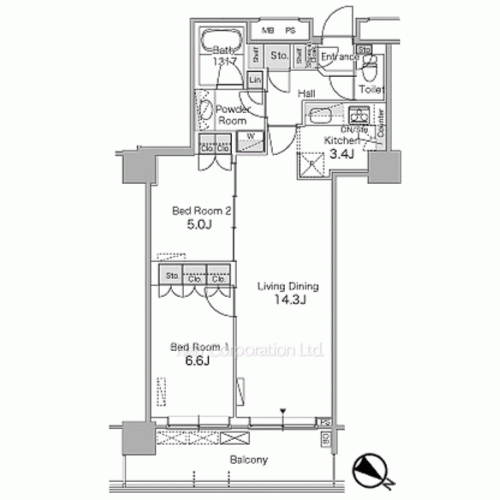 Property Blueprint /rent/tokyoapartment/search/results/157218/2008020220.html