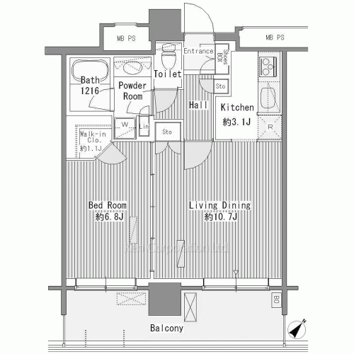 Property Blueprint /rent/tokyoapartment/search/results/157218/2008020226.html