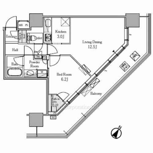 Property Blueprint /rent/tokyoapartment/search/results/157218/2008020303.html