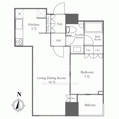 Property Blueprint /rent/tokyoapartment/search/results/157320/2008020732.html