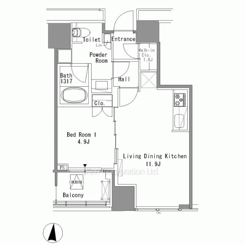 Property Blueprint /rent/tokyoapartment/search/results/157320/2008020747.html