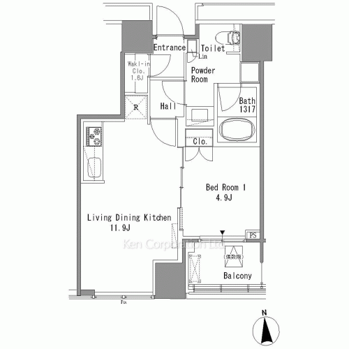 Property Blueprint /rent/tokyoapartment/search/results/157320/2008020754.html