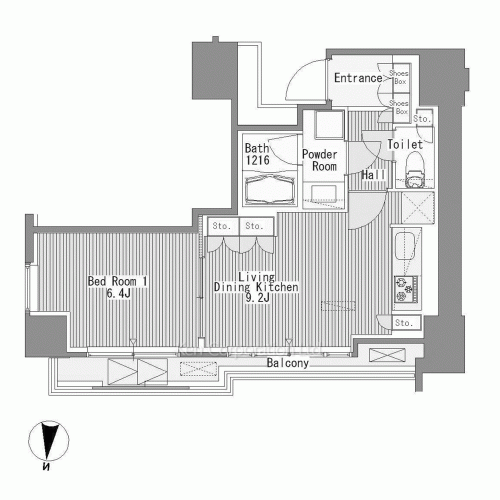 Property Blueprint /rent/tokyoapartment/search/results/157320/2008020809.html