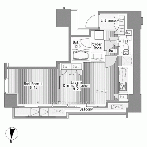 Property Blueprint /rent/tokyoapartment/search/results//2008020816.html