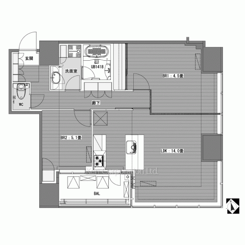 Property Blueprint /rent/tokyoapartment/search/results/157320/2008020855.html