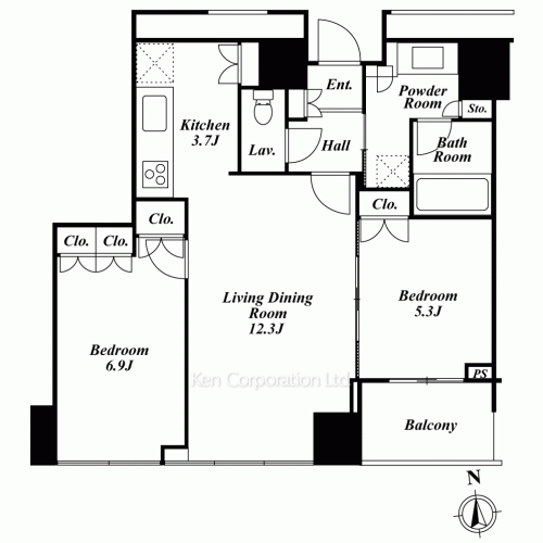 Property Blueprint /rent/tokyoapartment/search/results/157320/2008020871.html