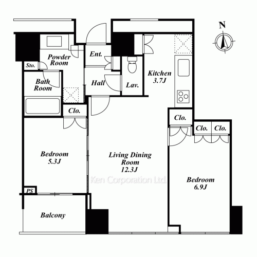 Property Blueprint /rent/tokyoapartment/search/results/157320/2008020892.html