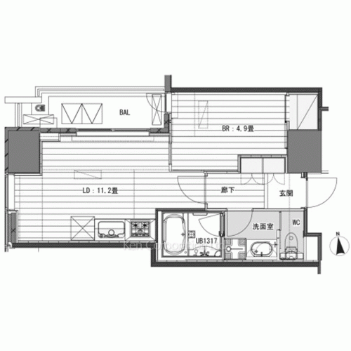 Property Blueprint /rent/tokyoapartment/search/results/157320/2008020939.html