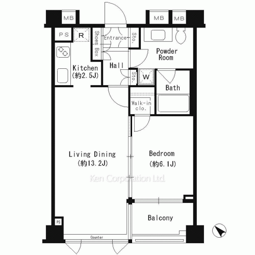 Property Blueprint /rent/tokyoapartment/search/results/157495/2008021836.html