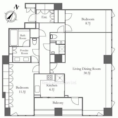 Property Blueprint /rent/tokyoapartment/search/results//2008022087.html