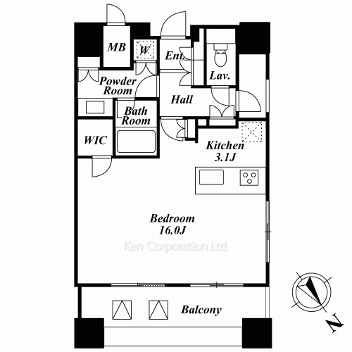 Property Blueprint /rent/tokyoapartment/search/results/157798/2008031347.html